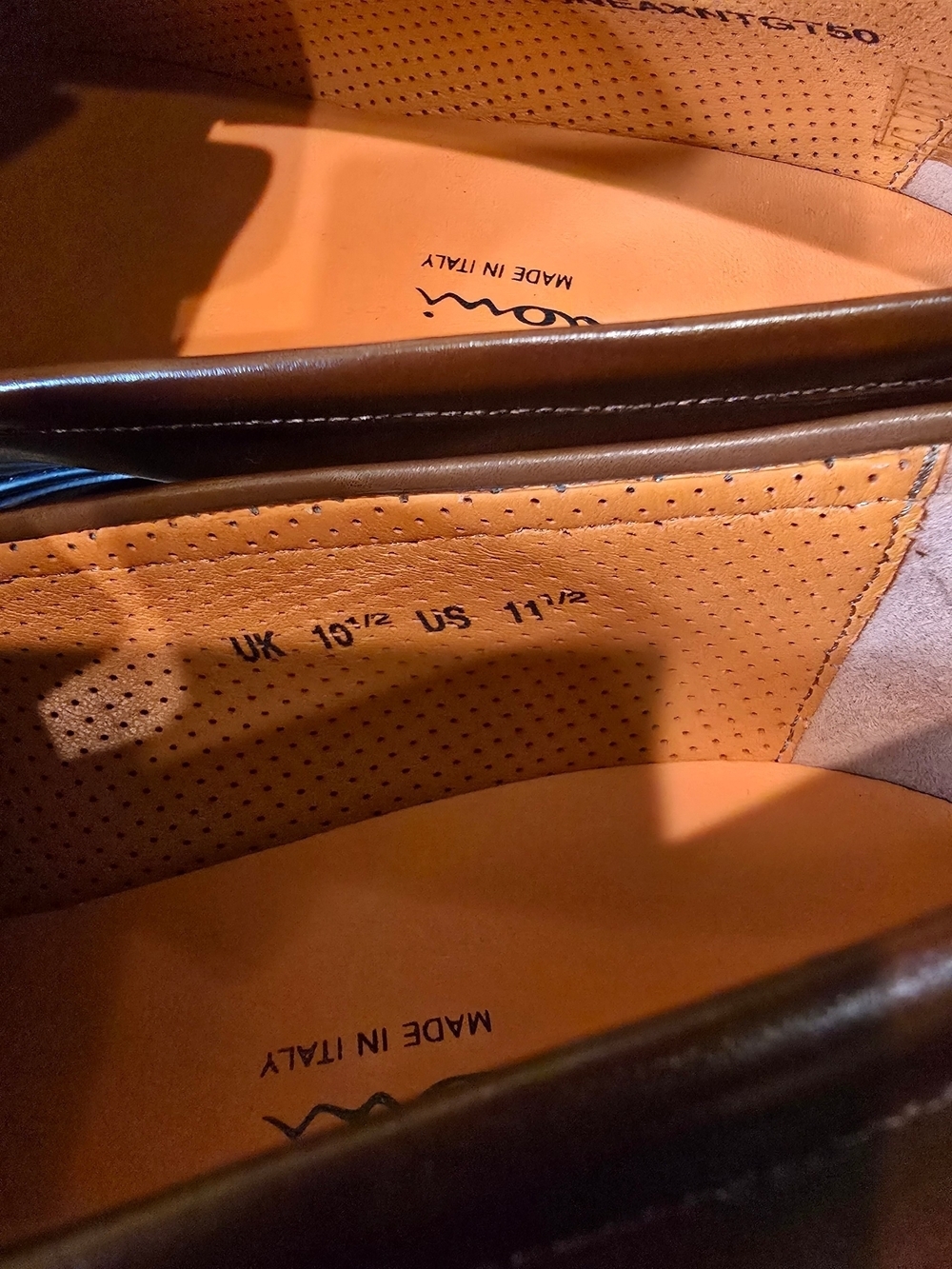 Santoni Brown Leather  Shoes - Picture 5 of 6